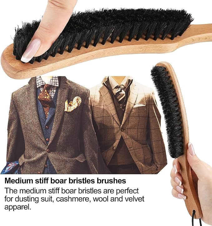 Hat Brush - Felt Hat Brush Clean Cowboy Hat, Fedora Hat & Baseball Cap - Image 5