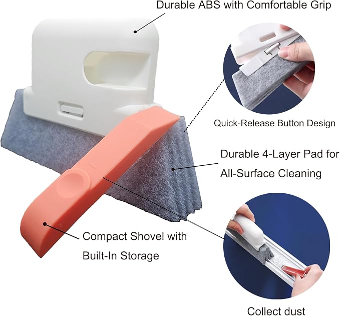 5Pcs Window Blind Cleaning Set, Washable dust Removal Cleaning Tools, air Vent - Image 5