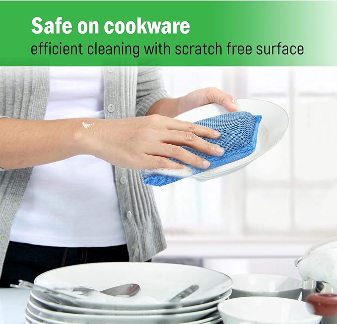 Miracle Microfiber Kitchen Sponge by Scrub-It - Image 7