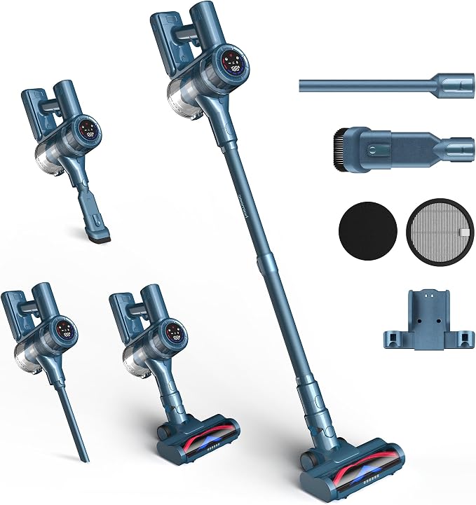 Cordless Vacuum Cleaner, Strong Suction & Powerful Stick Vacuum, Automatic by haimeecbringshappiness