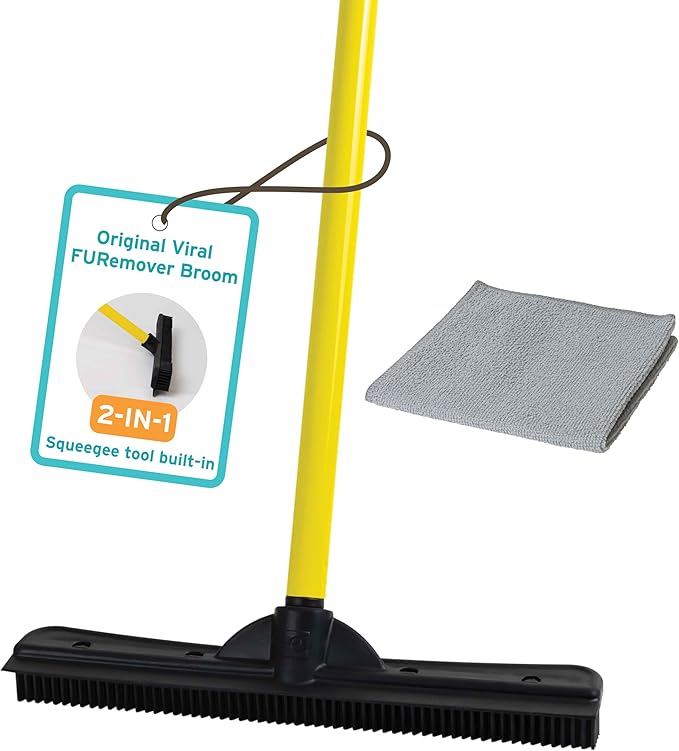FURemover Original Pet Hair Rubber Broom by FURemover