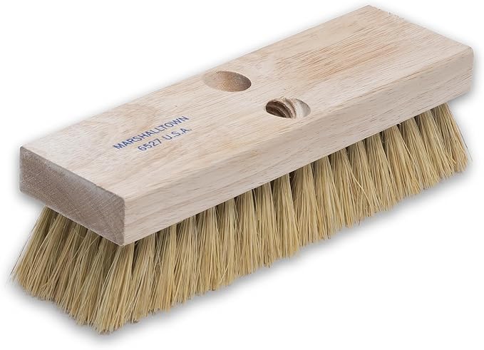 Marshalltown Deck Scrub Brushes, Tampico Fibers, Polypropylene Bristles by Marshalltown