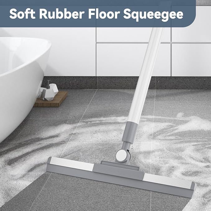 Floor Squeegee with 180° Rotating Head, Squeegee - Image 2