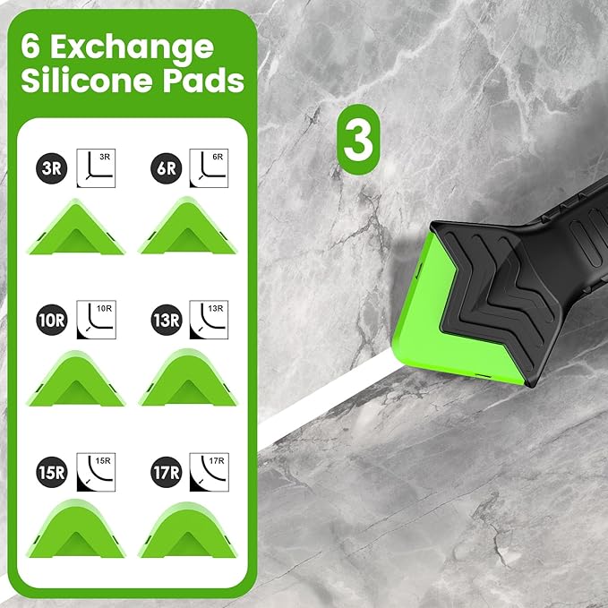 Caulking Tool 5 in 1 Silicone Caulking Grout Removal Sealant Finishing Tool - Image 4