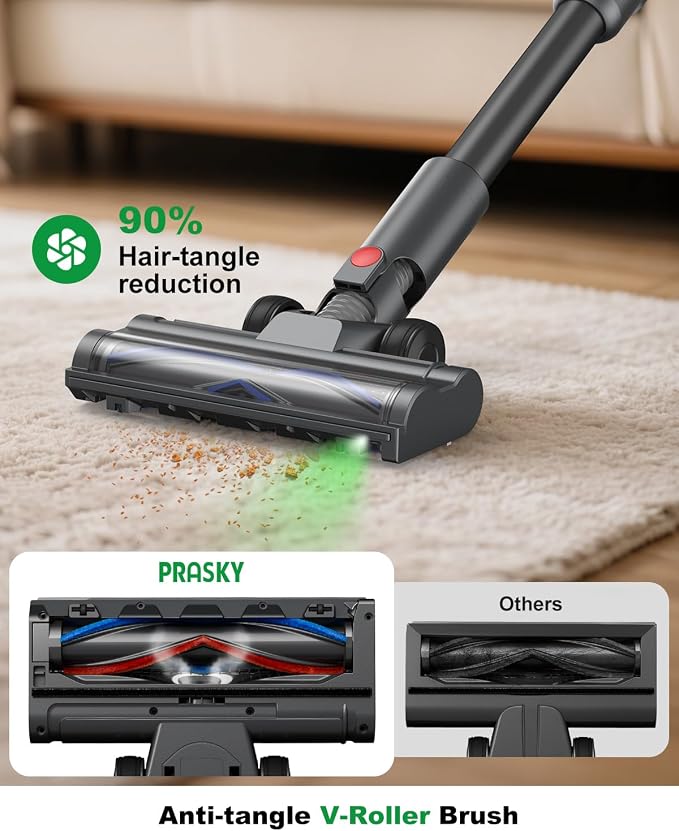Cordless Vacuum Cleaner Bendable 6-in-1 Stick Vacuum — Lightweight - Image 3