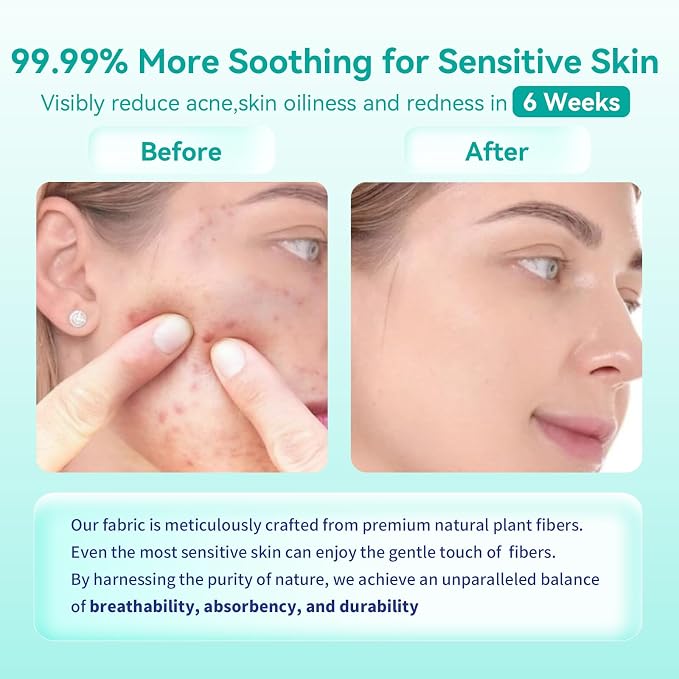 Face Towels, Face Towelettes XL, Ultra Soft Makeup Remover Dry Wipes, Thick - Image 5