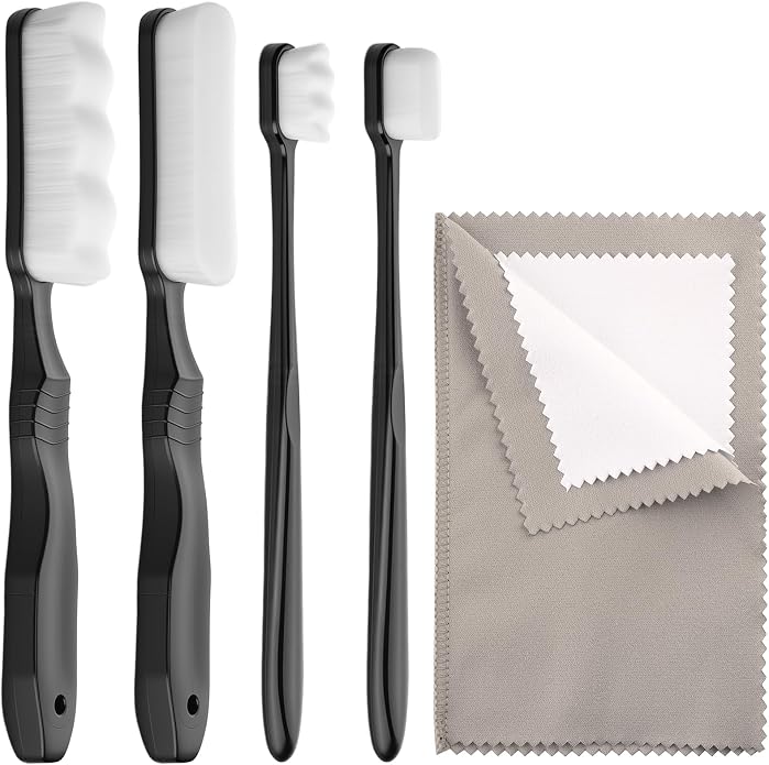 Silver Cleaning Kit with Ultra-Soft Brushes & Polish Cloths – Tarnish Removal by LIOUXUE
