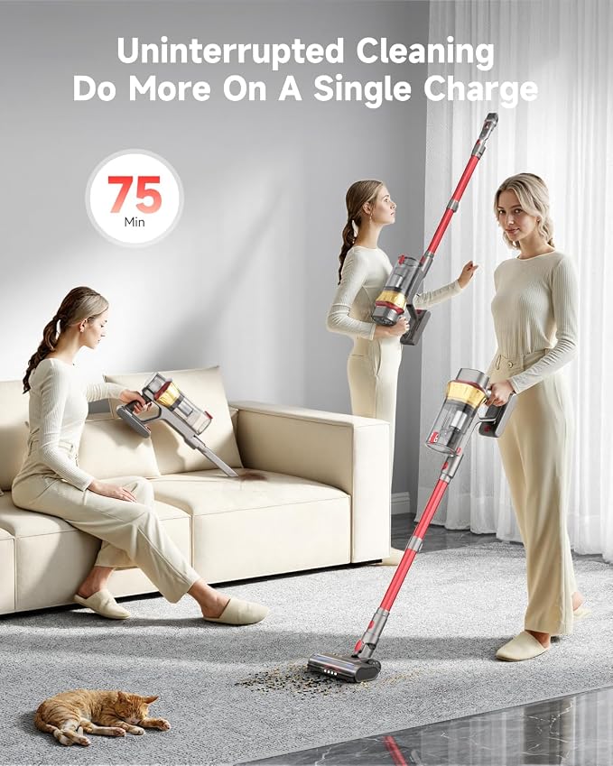 650W Cordless Vacuum Cleaner - Image 9