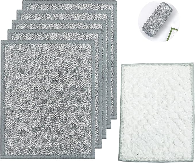 New thickened double-sided metal wire dishwashing cloth, suitable by Unknown