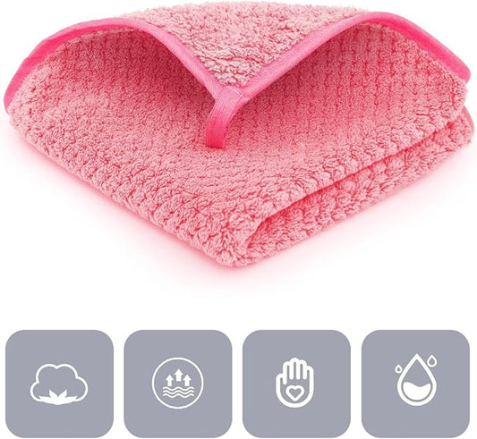 6 Pack Washcloth Towels Set, Waffle Hand Towels Set, Microfiber Super Soft - Image 2