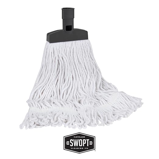 SWOPT 18” Microfiber Dust Mop, Microfiber Flexible Duster, Cotton Mop + 60" - Image 4