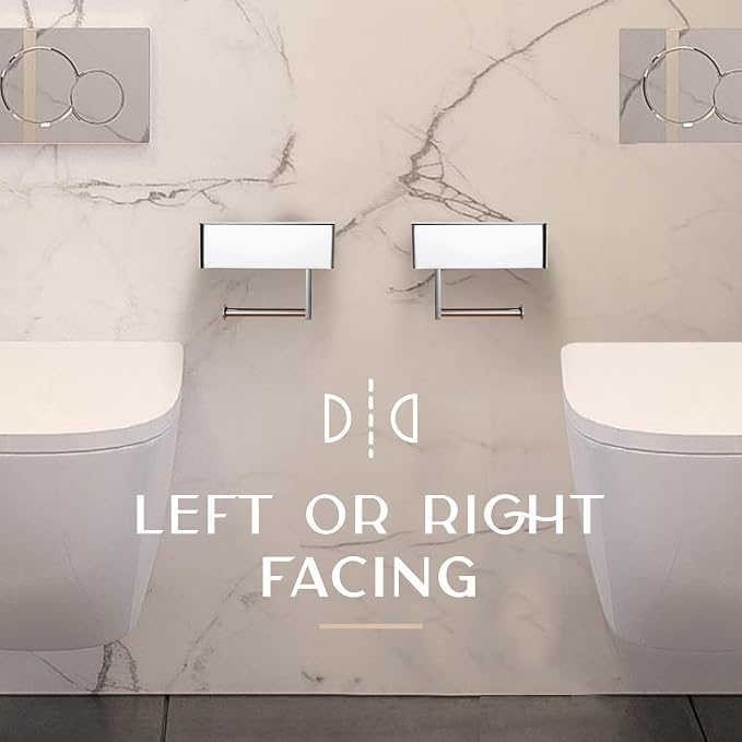 Day Moon™ Chrome Toilet Paper Holder - Image 8
