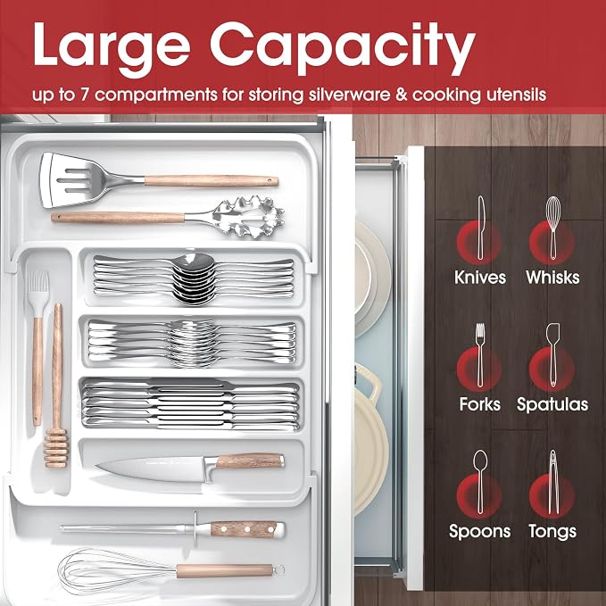 Aujen Silverware Organizer - Image 3