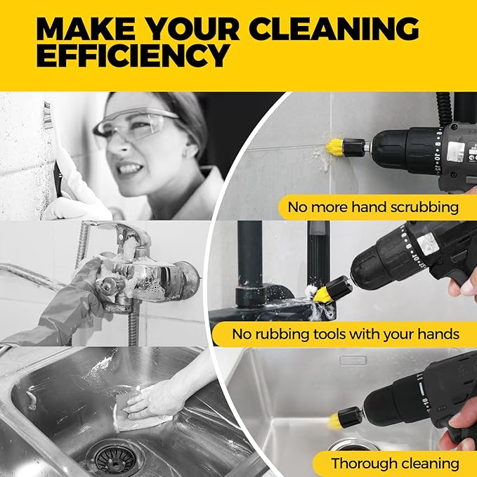 Holikme 6 piece Drill Brush - Image 2