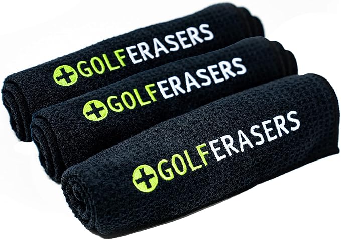 Premium Microfiber Golf Towel by GolfERASERS