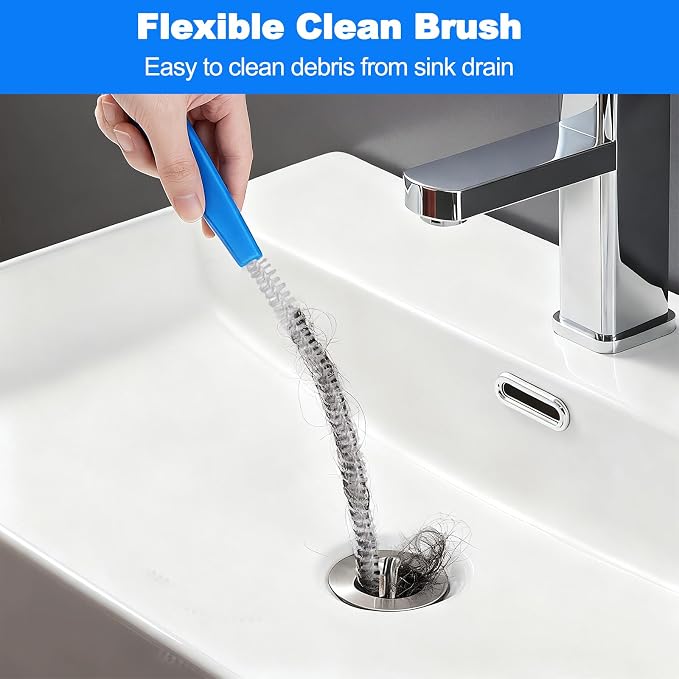 P Trap Cleaner Set, 3 IN 1 P Trap Brush - Image 5