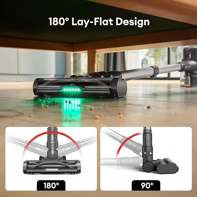 Ultenic Cordless Vacuum Cleaner, 550W 50Kpa Stick Vacuum - Image 5