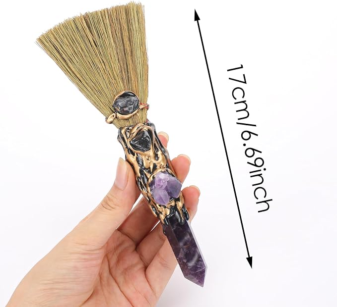 Crystal Witch Altar Broom - Image 5