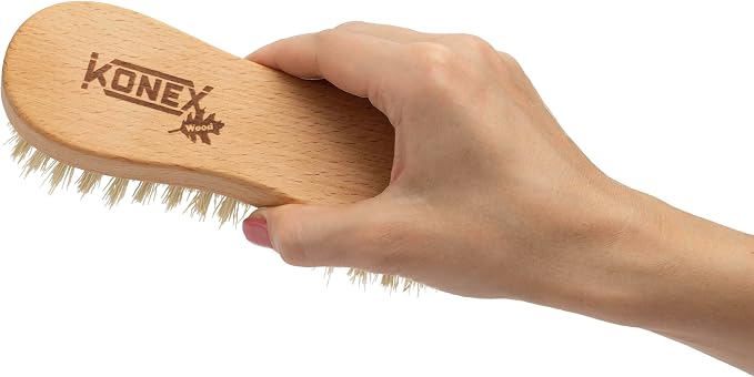 Konex Heavy-Duty Peanut-Shaped Brush 2-Pack, Durable and Long-Lasting Design - Image 5