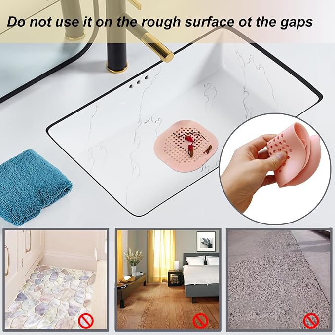 Hair Drain Catcher, Square Drain Cover - Image 3