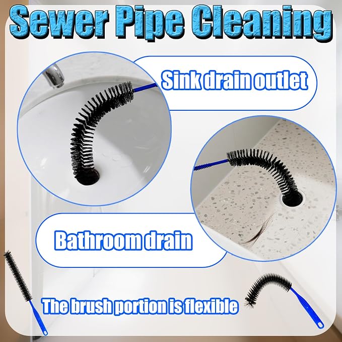 7 Pack Dryer Vent Cleaner Kit, Flexible Dryer Lint Brush Vent Cleaner，Dryer - Image 5