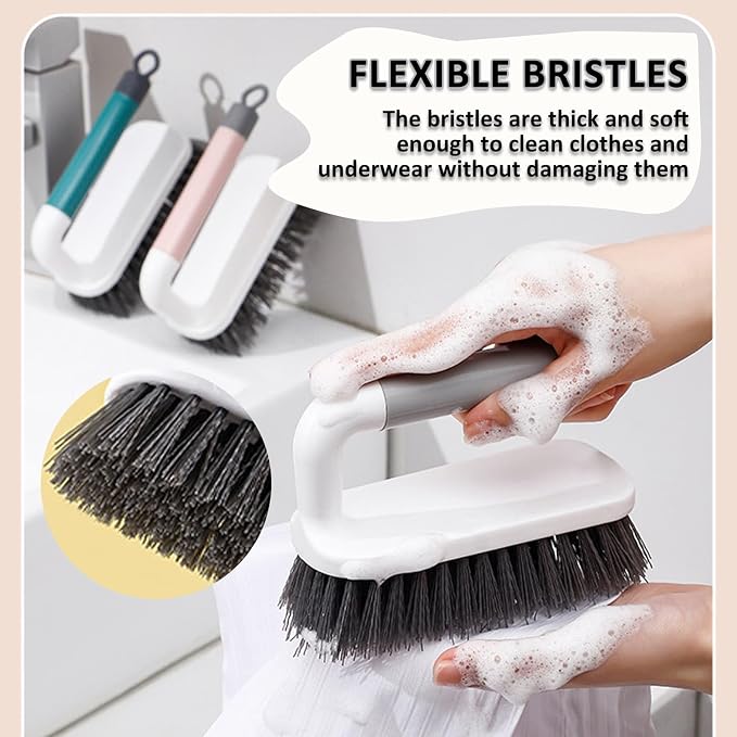 Scrub Brush, Scrubbing Cleaning Brushes, Heavy Duty Cleaning Brushes - Image 4