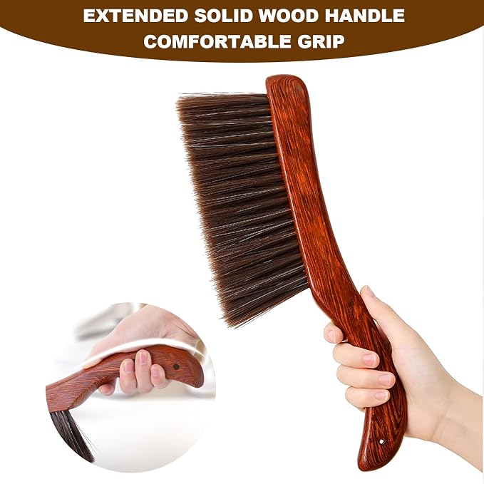 Hand Broom Soft Bristles Duster - Image 5