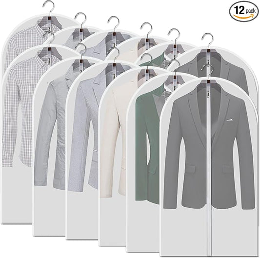 Hanging Garment Bags 12 Piece Set by VOSIGREEN