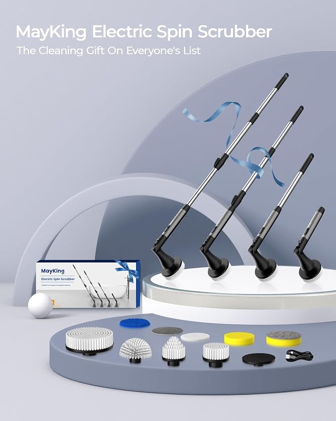 MayKing Electric Spin Scrubber - Image 9