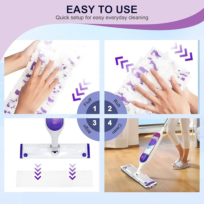 42 Pcs 5X Cleaning Power Mop Refills - Image 5