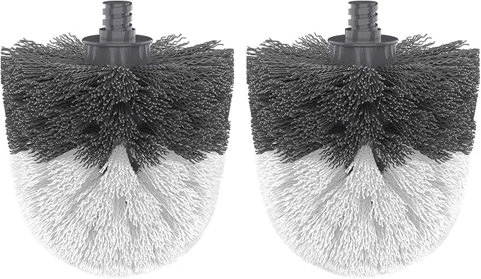 MR.SIGA Premium Toilet Bowl Brush Replacement Head, 2 Pack by MRSIGA