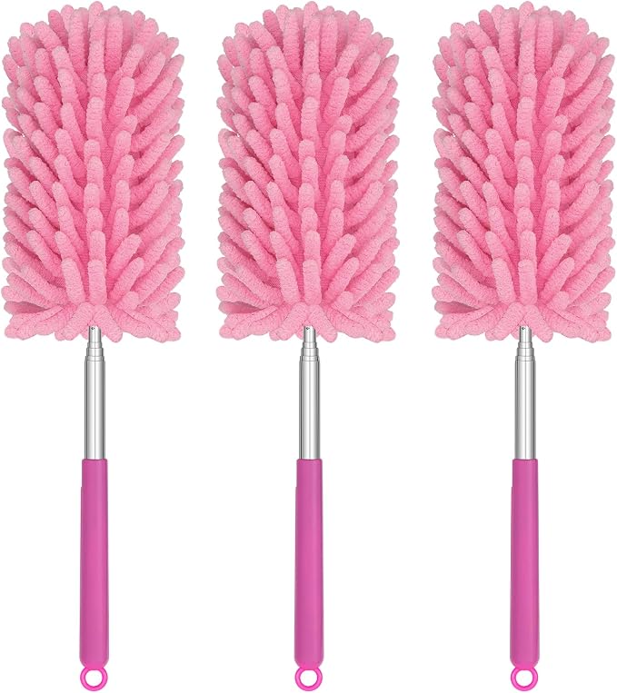 Mini Duster for Cleaning, 360° Bendable Hand Dusters by TIMIVO