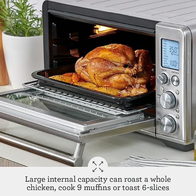Breville BOV860BSS Smart Oven Air Fryer and Convection Oven, Brushed Stainless - Image 3