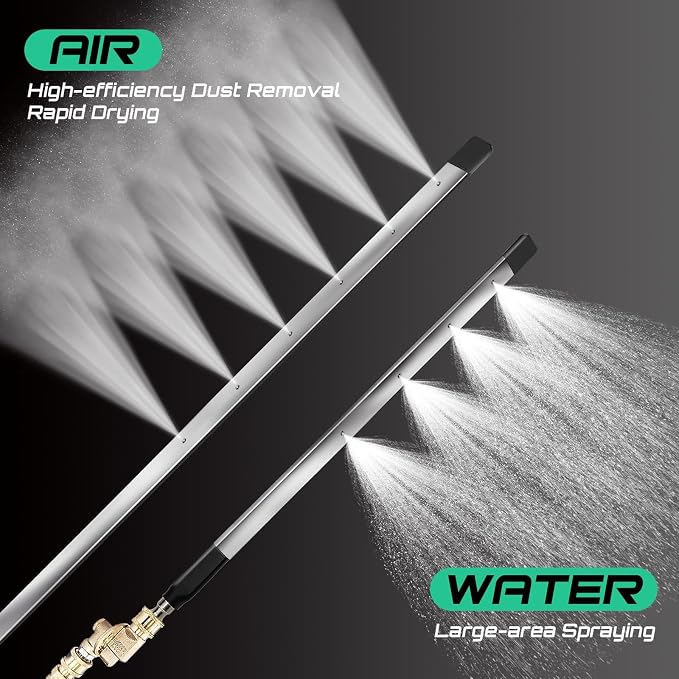 47" & 24" Radiator Cleaning Wand 2-Piece Set, 4500 PSI Stainless Steel Dual - Image 7