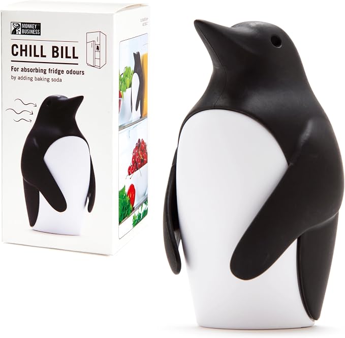 Monkey Business Chill Bill Refrigerator Deodorizer, Baking Soda Container by MonkeyBusinessDesign