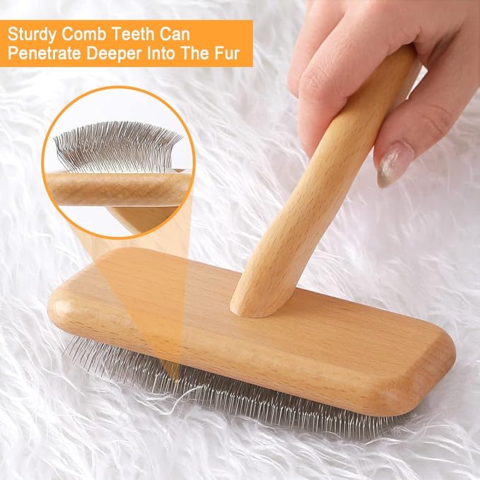 Carpet Rake Sheepskin Wool Brush More Suitable - Image 2