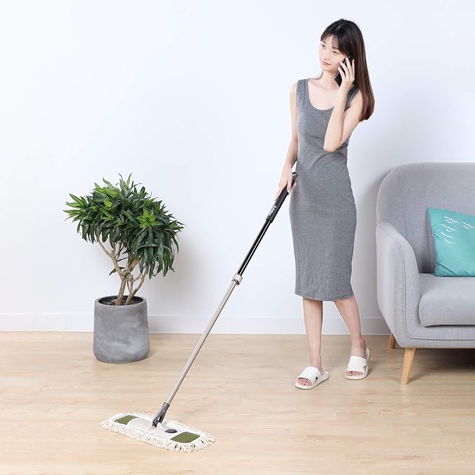 Eyliden Dust Mop with Reusable Washable Pads - Image 9