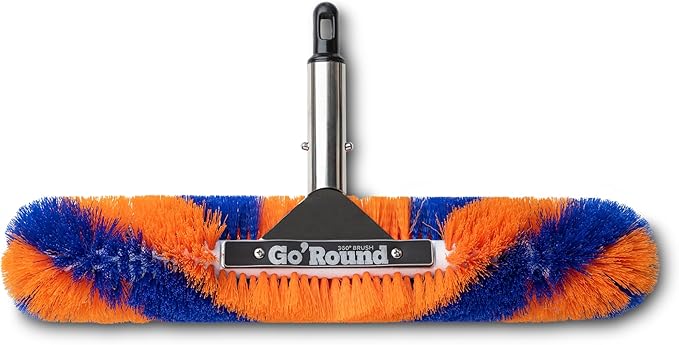 GoRound 360 Pro Pool Brush 18 inches by BlueTorrentPoolProducts