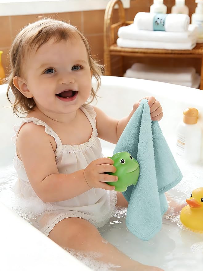 HIPHOP PANDA Baby Washcloths, Rayon Made from Bamboo - Image 9