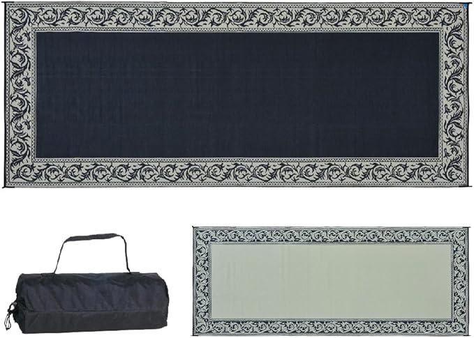 Stylish Camping Ming's Mark RC1 Stylish Camping Reversible Classical Patio Mat by StylishCamping