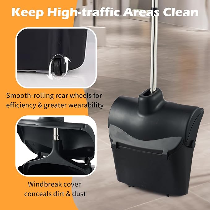 Outdoor Broom and Dustpan Set - Image 2