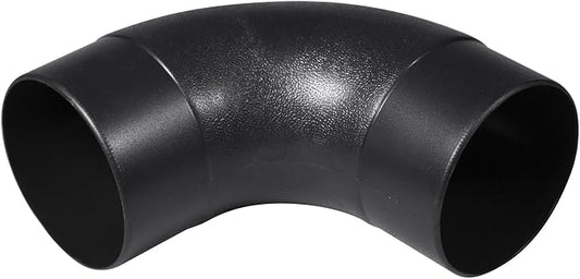 POWERTEC 70105 4" Elbow Dust Hose Connector, 90 Degree Elbow by POWERTEC