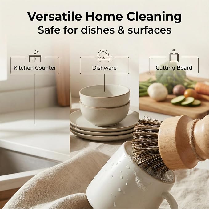 Wooden Dish Scrub Brush - Image 6
