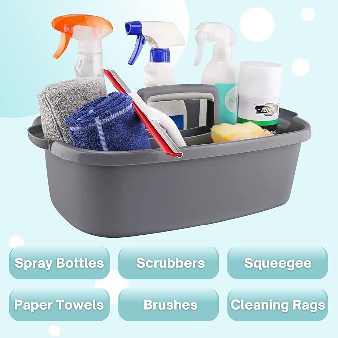 Cleaning Supplies Caddy, Household Tools Organizer - Image 3