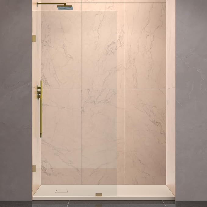 Shower Glass Panel 36" x 79" Easy-to-Clean Treated, 3/8" Tempered Glass Shower - Image 8