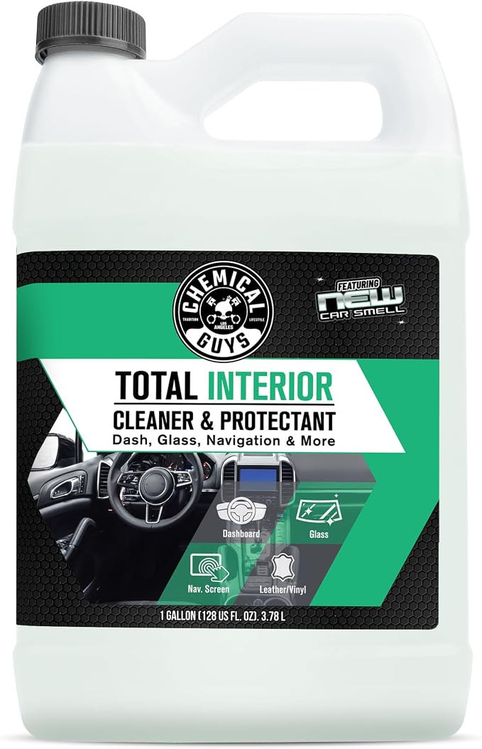 Chemical Guys Total Interior Cleaner and Protectant, New Car Smell 128 fl oz by ChemicalGuys