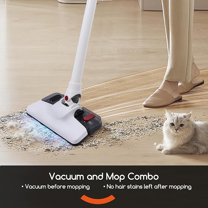 Lightweight Stick Vacuum Cleaner, Unique Vacuum and Mop Combo - Image 2