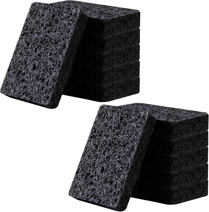 12 - Pack Non-Scratch Scrub Sponges - Sponges by Mainlyrunmakeupsuppliers