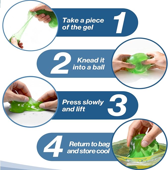 Car Cleaner Gels-4 Pack, Cleaning Gel - Image 7