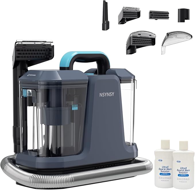 Portable Carpet & Upholstery Spot Cleaner, Compact Strong-Suction Machine by Unknown